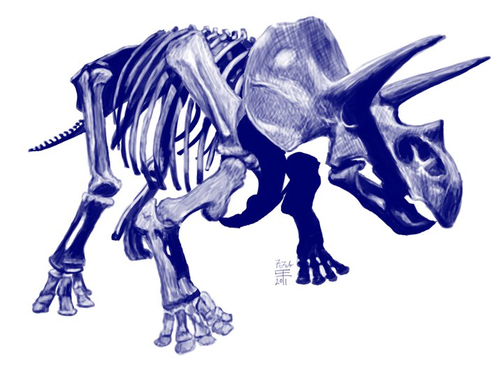 Triceratops, before it was used as the basis for Trikeratos