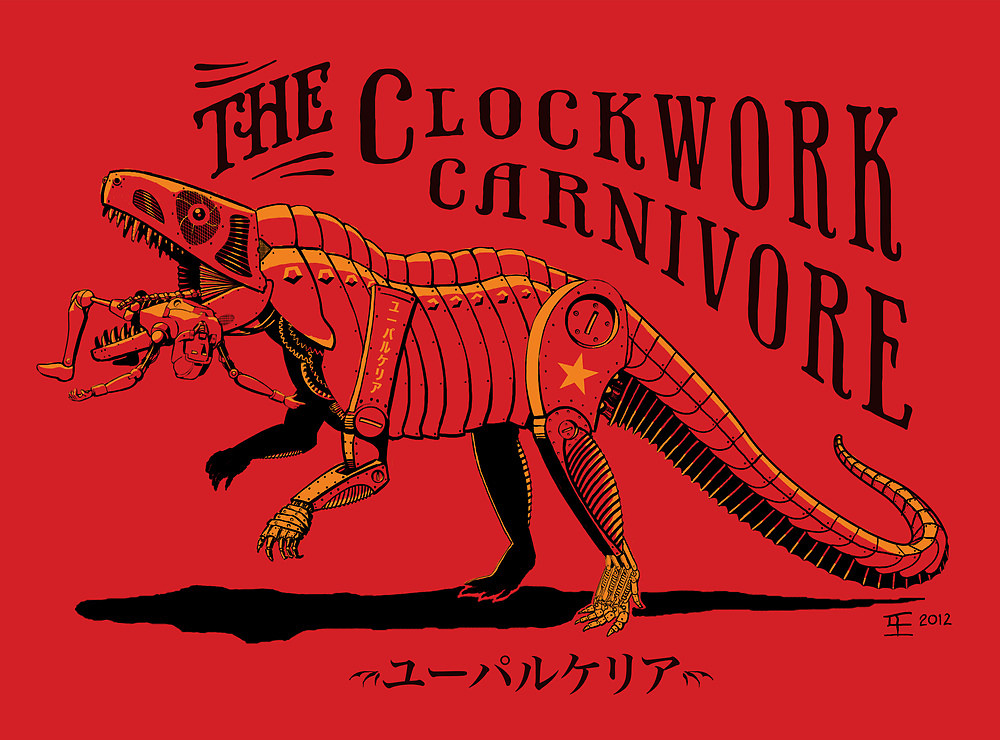 The Clockwork Carnivore in Red
