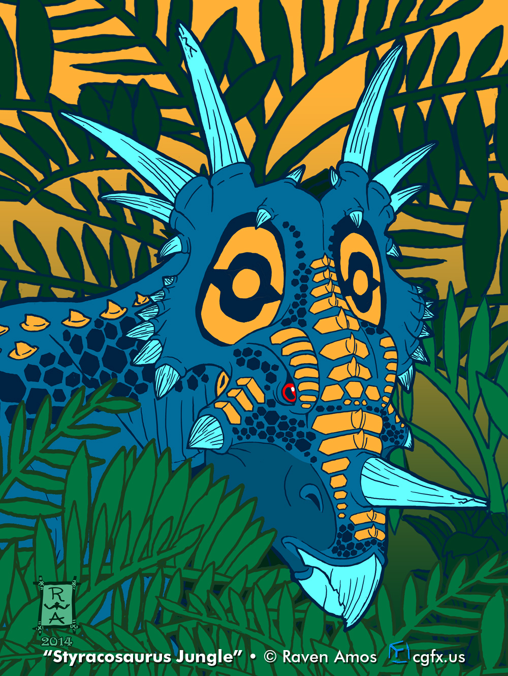 Styracosaurus Jungle